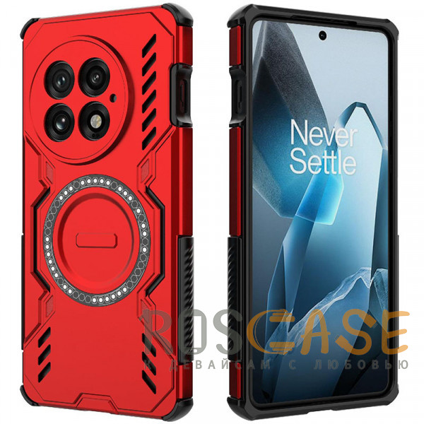 Фото Красный Mirage MagSafe | Противоударный чехол с поддержкой MagSafe для OnePlus 13