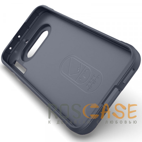 Изображение Темно-синий Flex Silicone | Противоударный чехол для Nothing Phone 4a Pro с защитой камеры и микрофиброй