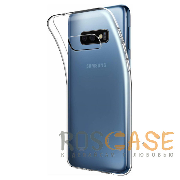 Фото Прозрачный силиконовый чехол для Samsung Galaxy S10e