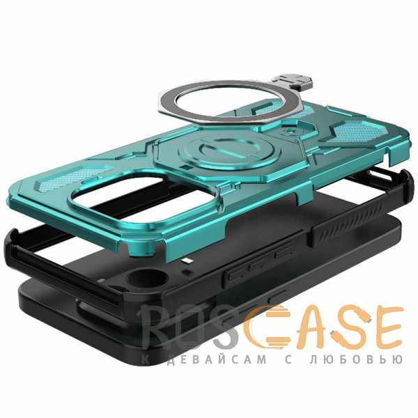 Фотография Голубой Magnus | Противоударный чехол с Magsafe для Xiaomi Mi 15T Pro