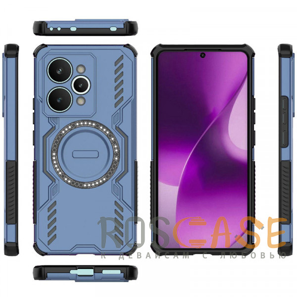 Фотография Синий Mirage MagSafe | Противоударный чехол с поддержкой MagSafe для Realme 15 Pro 5G