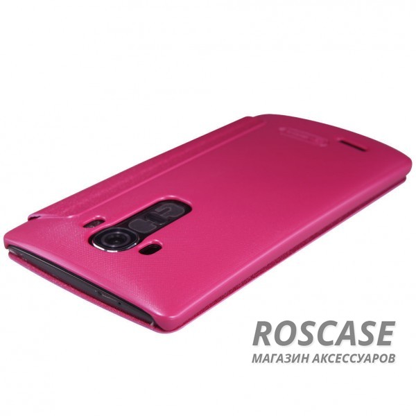 Изображение Розовый Nillkin Sparkle | Чехол-книжка с функцией Sleep Mode для LG H815 G4/H818P G4 Dual