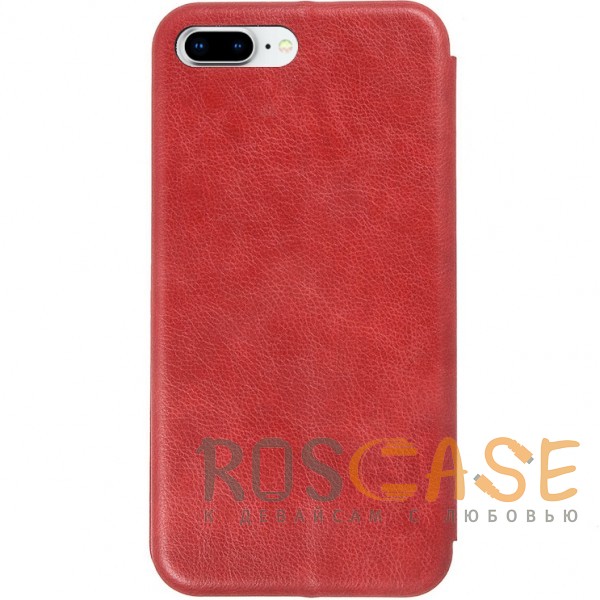 Изображение Красный Open Color 2 | Чехол-книжка на магните для iPhone 7 Plus / 8 Plus с подставкой и внутренним карманом