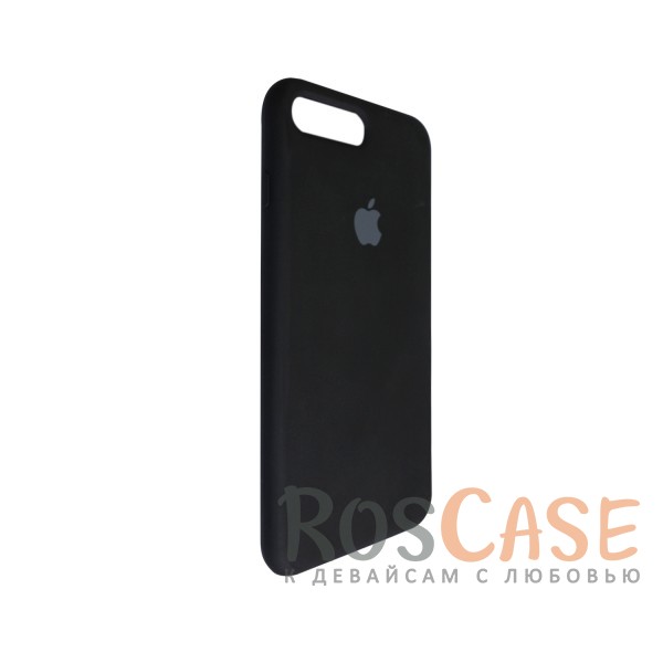 Изображение Черный / Black Оригинальный силиконовый чехол для Apple iPhone 7 plus (5.5") (реплика)