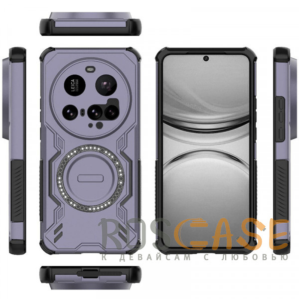 Фотография Фиолетовый Mirage MagSafe | Противоударный чехол с поддержкой MagSafe для Xiaomi Mi 15 Ultra