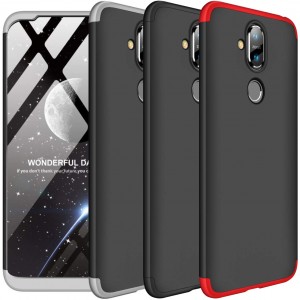 GKK LikGus 360° | Двухсторонний чехол для Nokia 8.1 (Nokia X7) с защитными вставками