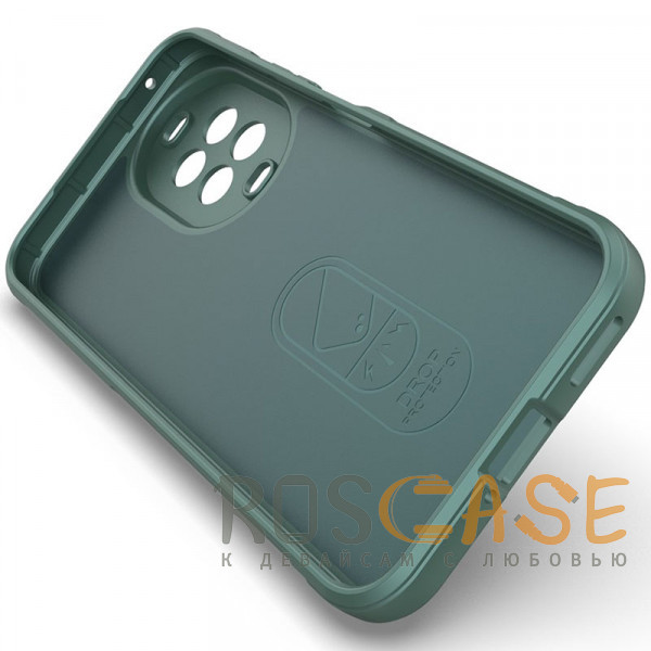 Изображение Зеленый Flex Silicone | Противоударaный чехол для Huawei Nova 14 с защитой камеры и микрофиброй