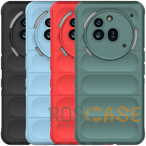 Фото Flex Silicone | Противоударный чехол для Nothing Phone 3a Pro с защитой камеры и микрофиброй