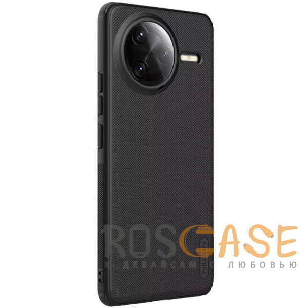Фотография Черный Nillkin Super Frosted Shield Pro | Матовый чехол из пластика и ТПУ для Xiaomi Poco F7 Ultra / Redmi K80 Pro