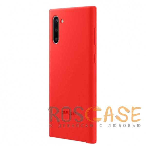 Фотография Красный Чехол Silicone Cover для Samsung Galaxy Note 10