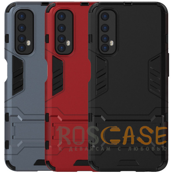 Фото Transformer | Противоударный чехол-подставка для Realme 7 / NARZO 30 4G с мощной защитой корпуса