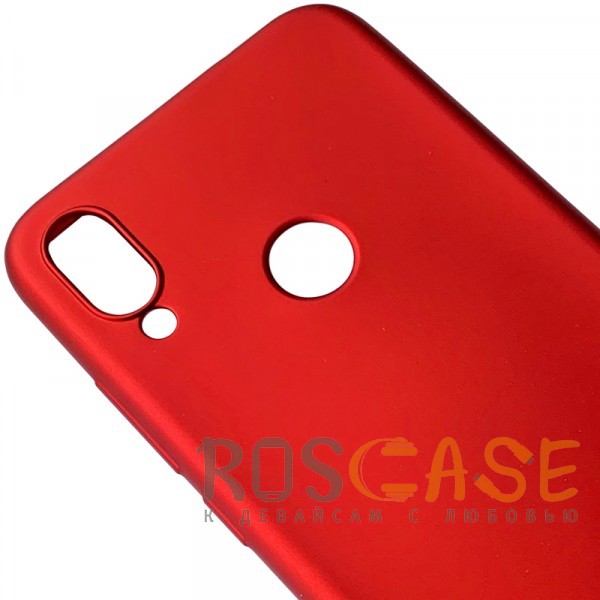 Фотография Красный J-Case THIN | Гибкий силиконовый чехол для Xiaomi Redmi Note 7