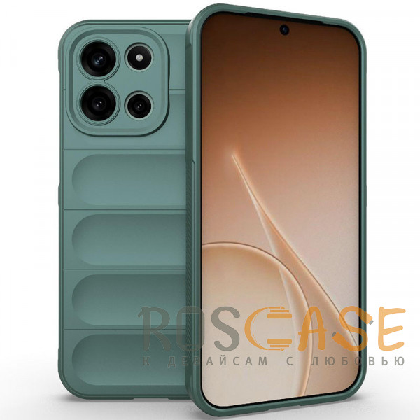 Фото Зеленый Flex Silicone | Противоударный чехол для OnePlus Nord 6 / CE 6 / Turbo 6 / 6V с защитой камеры