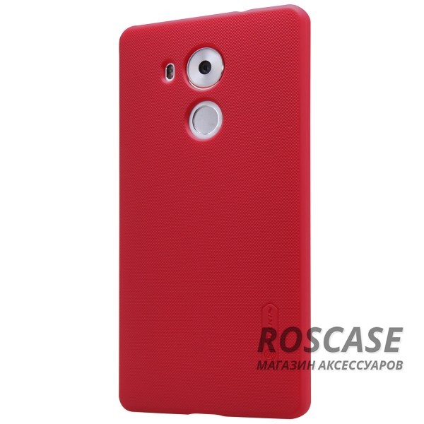 Фотография Красный Nillkin Super Frosted Shield | Матовый чехол для Huawei Mate 8 (+ пленка)