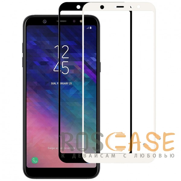 Фото Artis 2.5D | Цветное защитное стекло на весь экран для Samsung Galaxy A6 (2018)