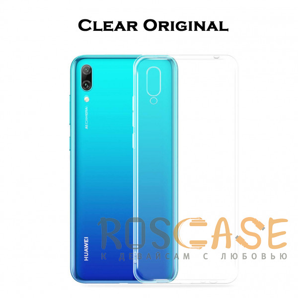 Фотография Clear Case | Прозрачный TPU чехол 2мм для Huawei Y7 (2019) / Y7 Prime (2019)
