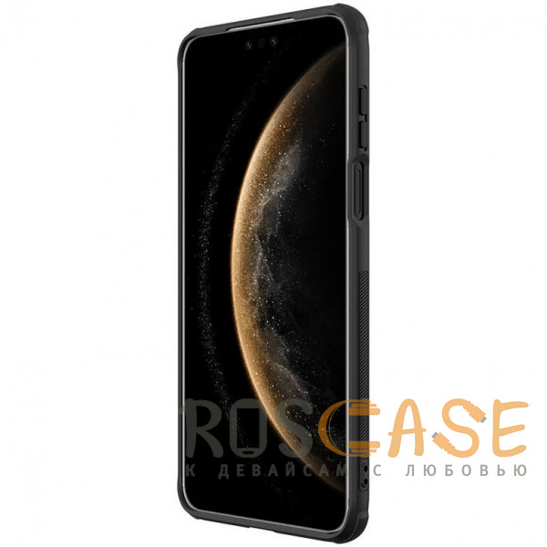 Изображение Черный Nillkin Super Frosted Shield Pro | Матовый чехол из пластика и ТПУ для Huawei Mate 70 Pro / 70 Pro Plus