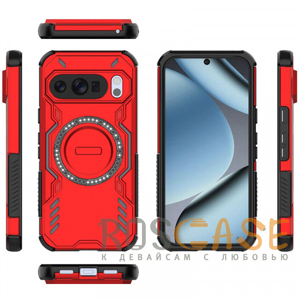 Фотография Красный Mirage MagSafe | Противоударный чехол с поддержкой MagSafe для Google Pixel 10 / 10 Pro