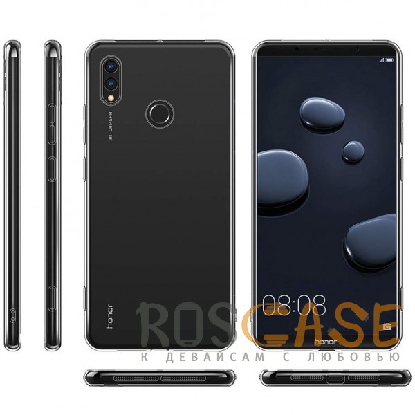 Изображение Бесцветный J-Case THIN | Гибкий силиконовый чехол для Huawei Honor Note 10