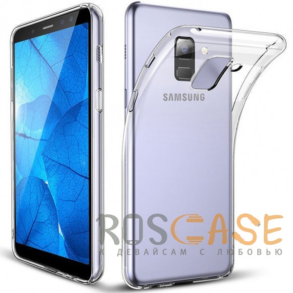 Изображение Бесцветный J-Case THIN | Гибкий силиконовый чехол для Samsung Galaxy A6 (2018)