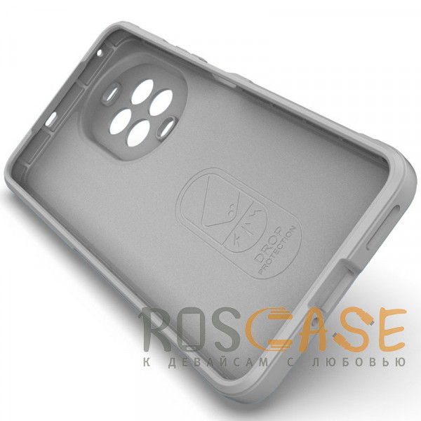 Изображение Серый Flex Silicone | Противоударaный чехол для Huawei Nova 14 Pro с защитой камеры и микрофиброй