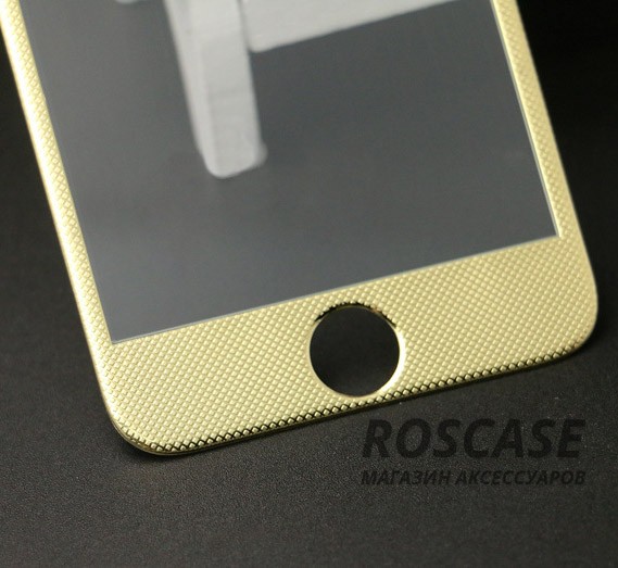 Фотография Золотой Закаленное защитное стекло 3D Molwey для Apple iPhone 6/6s (4.7") на весь экран