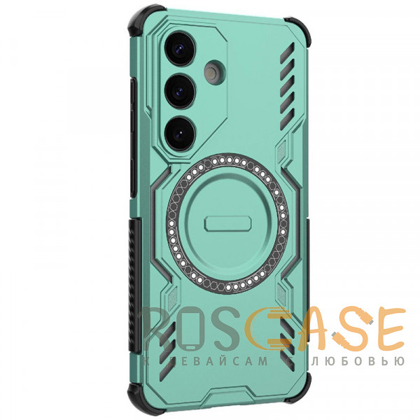Фото Зеленый Mirage MagSafe | Противоударный чехол с поддержкой MagSafe для Samsung Galaxy S26