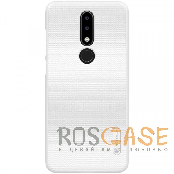 

Nillkin Super Frosted Shield | Матовый чехол для Nokia 5.1 Plus (Nokia X5) (Белый)