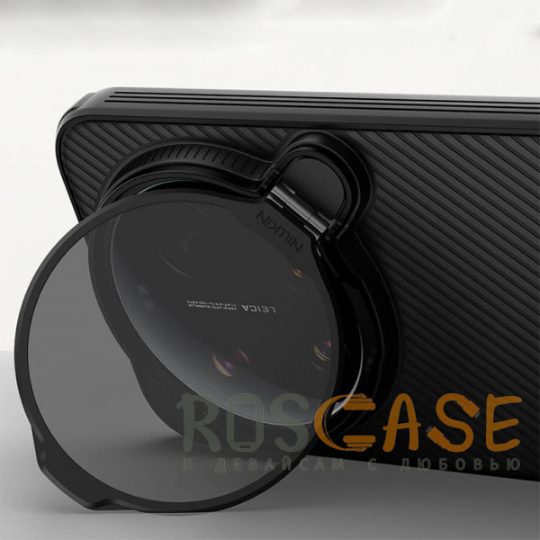 Фотография Черный Nillkin CamShield Prop Magnetic | Чехол из пластика и TPU с поддержкой MagSafe и защитой камеры для Xiaomi Mi 17 Ultra