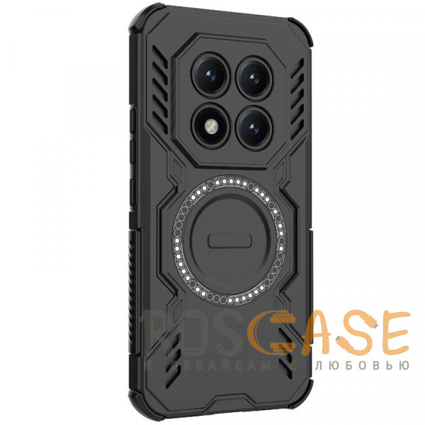 Фото Черный Mirage MagSafe | Противоударный чехол с поддержкой MagSafe для Xiaomi Redmi Note 15 Pro Plus