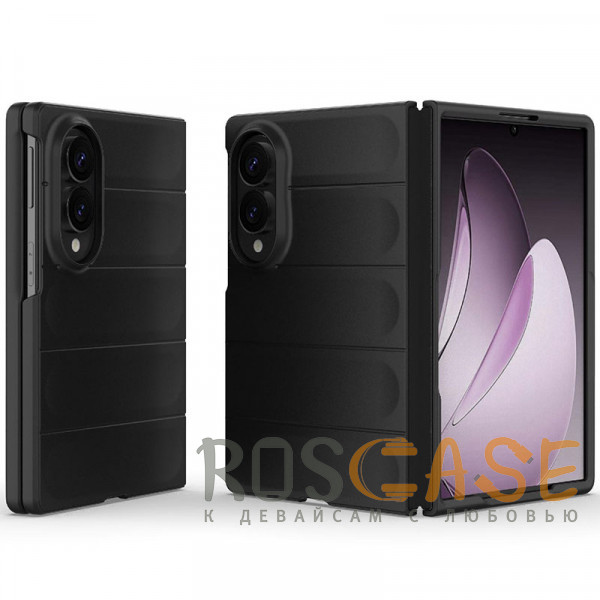 Фото Черный Flex Matte | Пластиковый чехол с Soft Touch покрытием для Samsung Galaxy Z Fold 8