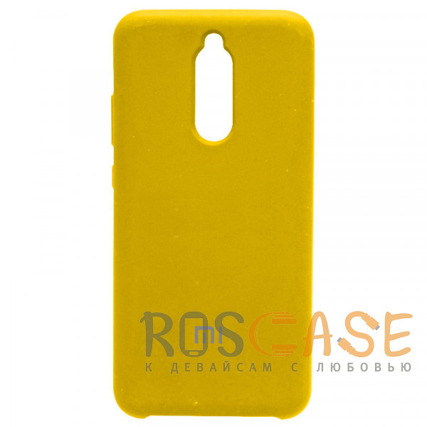 Фото Желтый Silicone Cover | Чехол силиконовый с микрофиброй для Xiaomi Redmi 8