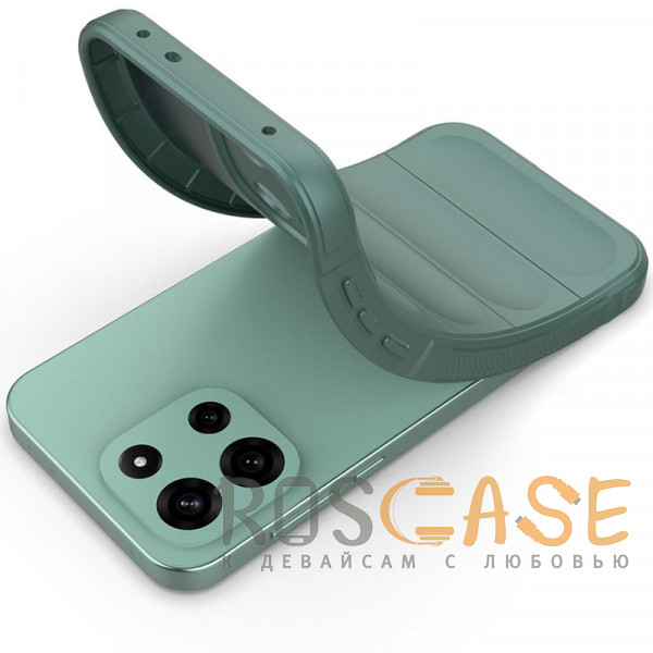 Фотография Зеленый Flex Silicone | Противоударный чехол для OnePlus Nord 6 / CE 6 / Turbo 6 / 6V с защитой камеры