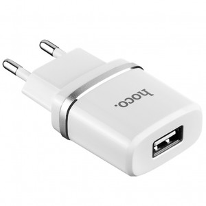 Зарядное устройство USB 1A HOCO C11  для Realme 7 Pro