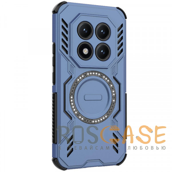 Фото Синий Mirage MagSafe | Противоударный чехол с поддержкой MagSafe для Xiaomi Redmi Note 15 Pro Plus
