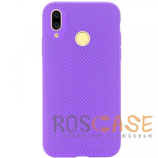 Фото Фиолетовый Air Color Slim | Силиконовый чехол для Huawei Nova 3 с перфорацией