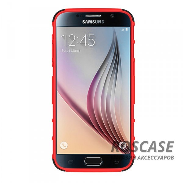 Изображение Красный Shield | Противоударный чехол для Samsung G930F Galaxy S7 с подставкой