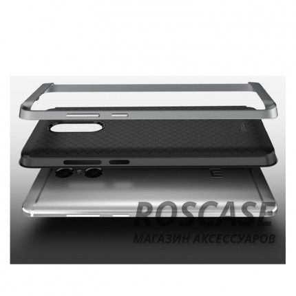 Фотография Черный / Серый iPaky Hybrid | Противоударный чехол для Xiaomi Redmi Pro