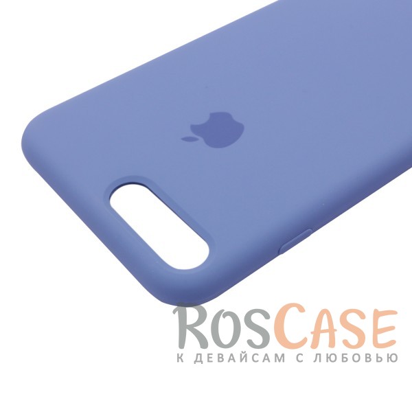 Изображение Синий / Blue Оригинальный силиконовый чехол для Apple iPhone 7 plus (5.5") (реплика)