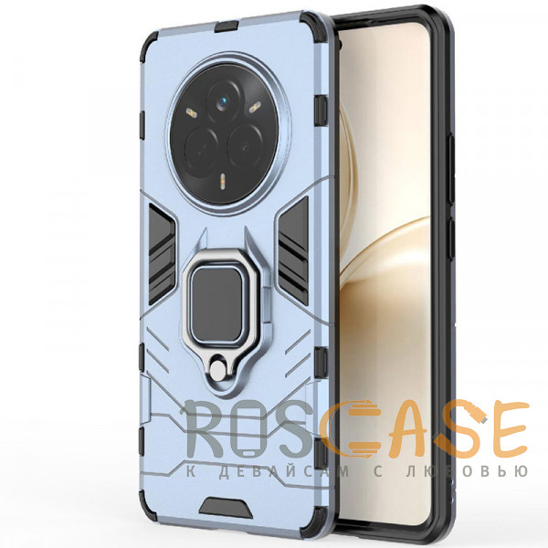 Фото Синий Transformer Ring | Противоударный чехол под магнитный держатель для Realme 14 Pro 5G