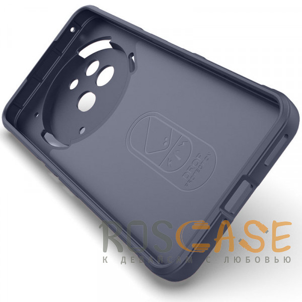 Изображение Темно-синий Flex Silicone | Противоударный чехол для Nothing Phone 3a Pro с защитой камеры и микрофиброй