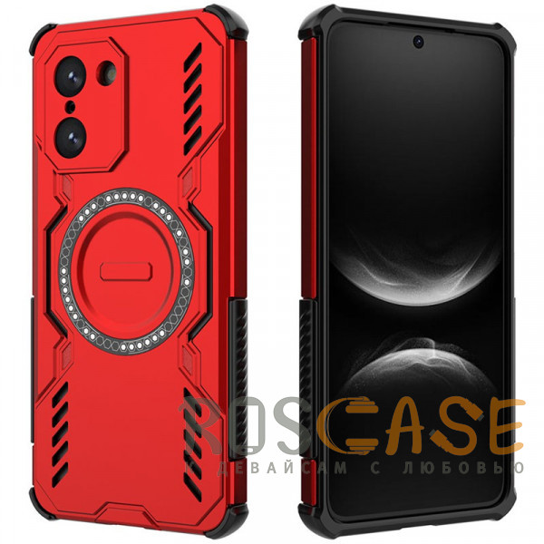 Фото Красный Mirage MagSafe | Противоударный чехол с поддержкой MagSafe для OnePlus Nord CE 5 5G