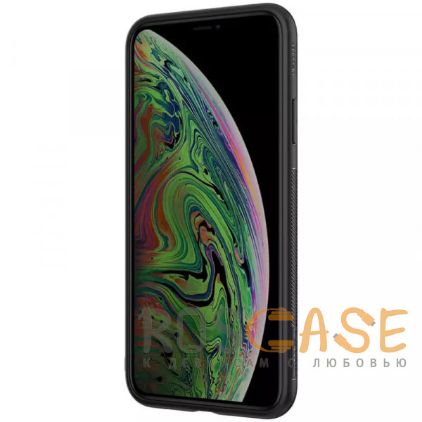 Изображение Черный Nillkin Synthetic Fiber | Чехол из синтетического волокна для Apple iPhone 11