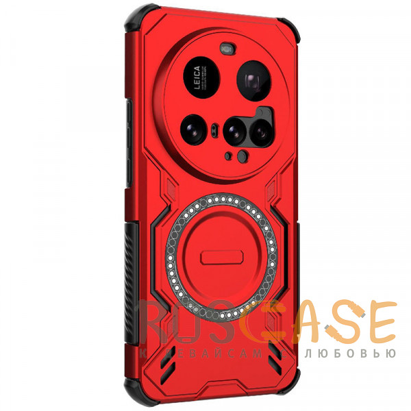 Фото Красный Mirage MagSafe | Противоударный чехол с поддержкой MagSafe для Xiaomi Mi 15 Ultra