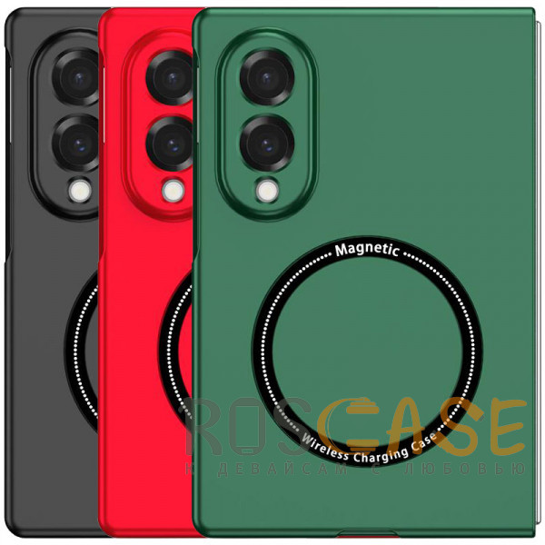 Фото Matte Shield | Тонкий матовый пластиковый чехол с поддержкой Magsafe для Samsung Galaxy Z Fold 8