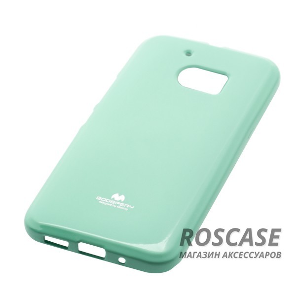 Фото Бирюзовый Mercury Jelly Pearl Color | Яркий силиконовый чехол для для HTC 10 / 10 Lifestyle