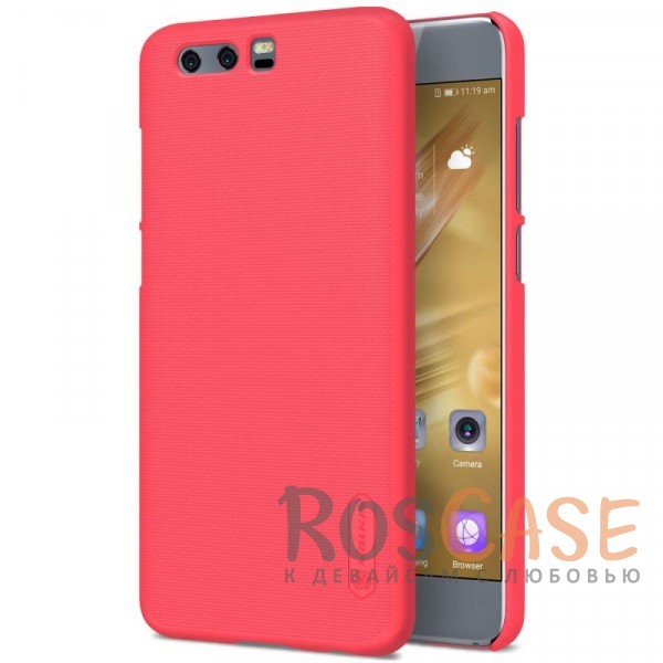 

Матовый чехол для Huawei Honor 9 (+ пленка) (Красный)