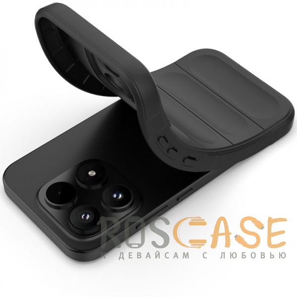 Фотография Черный Flex Silicone | Противоударный чехол для Xiaomi Mi 17 с защитой камеры и микрофиброй