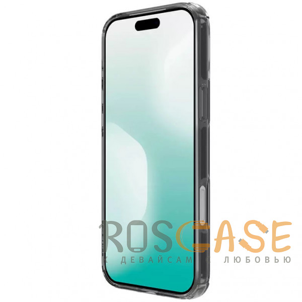 Изображение Черный Nillkin Nature PRO Magnetic | Прозрачный силиконовый чехол для магнитной зарядки для iPhone 17 Pro Max