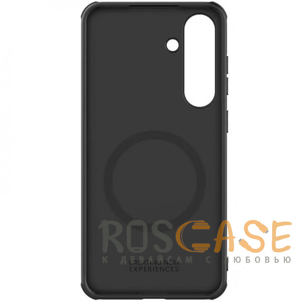 Фото Черный Nillkin Super Frosted Shield Magnetic | Пластиковый чехол с поддержкой Magsafe для Samsung Galaxy S25